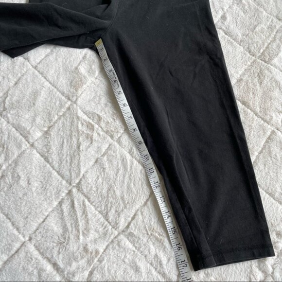 Victoria's Secret PINK | Foldover Blue Band "LOVE PINK" Capris | Size Medium - Picture 12 of 14